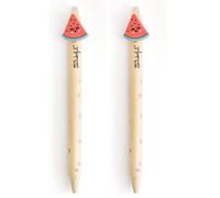Mr.Wonderful - Stylo effaçable - Pastèque (Lot de 2)