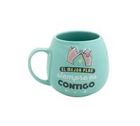 Mr. Wonderful Tasse, céramique, multicolore, standard