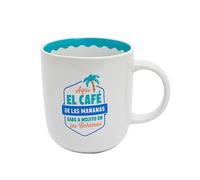 Mr.Wonderful Tasse, Ici le café du matin sait mojito aux Bahamas, 12 x 15,5 x 18,5