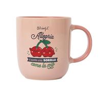 Mr. Wonderful - Tasse - La joie est d'avoir une sœur comme la mienne - Tasse en céramique avec message adressé aux sœurs