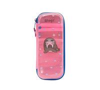 Mr. Wonderful Trousse Rigide 3D Morse avec Compartiment en Maille - Grande Trousse Scolaire Rigide