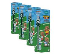 Mr. Wonderful Wonder GOL Stylo Effaçable Blind Box Surprise avec Porte-clés Capybara, Stylos Collection - Encre Bleue (Lot de 4)