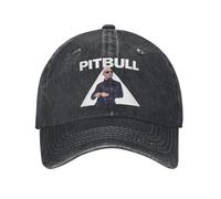 Mr Worldwi Pitbull rappeur pour les hommes femmes en détresse denim casquette soleil en plein air course à pied Golf Cadeau Surprise Forgive Forever Trendy Gathering Student Gift Be Beautiful Vibes
