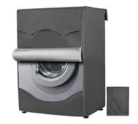 Mr. You Couvre-machine à laver pour extérieur, housse imperméable, protection machine à laver (60 x 60 x 85 cm, gris)