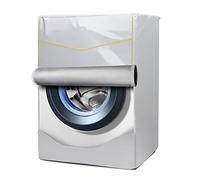 Mr. You Housse pour lave-linge/sèche-linge à chargement frontal étanche Protection contre le soleil et la poussière épais Pour la maison Argenté, Epais, CL