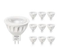 MR16 Ampoules LED 5W GU5.3 12V 6000K Blanc Froid 50 W Spot Halogène équivalent 420 Lumens Angle de Faisceau de 35° （Lot de 10）