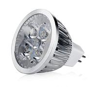 MR16 LED Spot Ampoule 12V 4W LED Projection Lampe Spot Lumière pour Maison et Jardin Blanc Chaud