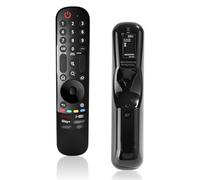 MR21GA Télécommande de rechange universelle pour LG Smart TV pour MR24GA MR23GA MR22GN MR21GA Télécommande compatible avec LG TV UHD OLED QNED UHD LED LCD Series Sans pointeur ni commande vocale
