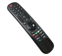 MR22GA AKB76039902 Télécommande infrarouge de rechange compatible avec LG Smart TV la plupart des modèles 2022 UHD OLED QNED NanoCell 4K 8K Series avec boutons Netflix Prime Video Disney Alexa (pas de