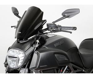 MRA Bulle Racing Pour Roadsters STERS, NOIRE, KIT FIX.
