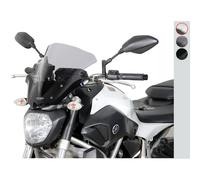 MRA Dôme de pare-brise pour moto RACING compatible avec YAMAHA MT07 700