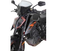 MRA Écran racing gris fumé, avec ABE 1290 SUPER DUKE R 17- ABE