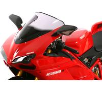 MRA Écran racing gris fumé, avec ABE DUCATI 848,1098,1198 R/S