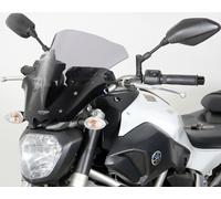 MRA Écran racing gris fumé, avec ABE MT-07 BJ.14-