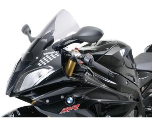 MRA Écran racing gris fumé, avec ABE S 1000 RR 09-14 ABE