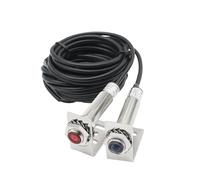 MRANADLDF Capteur Laser Lumineux M12, Interrupteur photoélectrique, Interrupteur sans Contact, Interrupteur Wi-FI, Faisceau Laser PNP, NO, NPN, NC