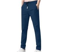 Mrat Pantalon cargo pour homme Pantalon de travail décontracté Pantalon de combat avec plusieurs poches Taille élastique Jambe droite Pantalon de sport Fitness Joggers Coupe ajustée Bas pour camping