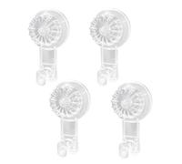 MrAthlet Lot de 4 crochets à ventouse pour couronne, 10 kg, robustes, imperméables et amovibles pour salle de bain, cuisine, couronne de suspension pour fenêtre, porte d'entrée, Halloween, Noël