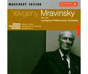 Mravinsky,E. - Vol. 1 : Weber: ouverture d'Oberon ; Schubert: Symphonie n°8 ; Brahms: Symphonie n°2