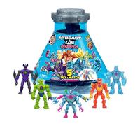 MRBEAST LAB Hybrids Hyper Fusion Méga Coffret, 5 Figurines | Assemble les parties du corps, expérience pour révéler les couleurs de Mega Torso Panther, 30+ à collectionner