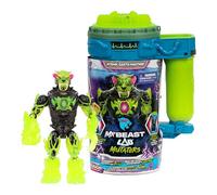 MrBeast Lab Hyper Fusion Mutators, Réalise Une expérience, Ajoute du Liquide, Appuie sur Le Lecteur d'empreinte, Découvre l'Atomic Earth Panther, + de 20 Points d'articulation, 3 à Collectionner