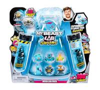 MrBeast Lab Swarms Chaos Chomper, Verse de l’eau, secoue et découvre douze créatures de 2,5 cm à collectionner, Plus de 100 à collectionner, Contient une panthère en édition spéciale