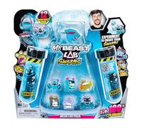 MrBeast Lab Swarms Hard Boiled, Verse de l’eau, secoue et découvre douze créatures de 2,5 cm à collectionner, Plus de 100 à collectionner, Contient une panthère en édition spéciale