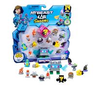 MrBeast Lab Swarms MEGA-TECH Series : Sortez du laboratoire et préparez-vous à la bataille. Collectionnez plus de 80 Swarms uniques. Pack de 14 avec 13 Micro Beasts, 1 MEGA Swarm et guide.