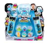 MrBeast Lab Swarms Vipermite, Verse de l’eau, secoue et découvre douze créatures de 2,5 cm à collectionner, Plus de 100 à collectionner, Contient une panthère en édition spéciale