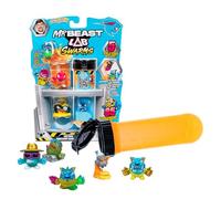 MrBeast Swarms BTR09000 Lot de 5 essaims avec 5 Personnages, Ajoutez de l'eau, secouez et révélez Les bêtes à Collectionner + 5 Ans