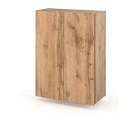 MRBLS - Armoire de salle de bain (Wotan) - Armoire suspendue pour salle de bain - Armoire murale de salle de bain - 60 x 80 x 30 cm (l x H x P)