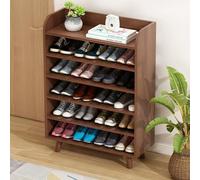 MRBVAOXVD Banc de Chaussures, Armoire de Chaussures Indémoderne, Étiquette À Chaussures En Bois Ultra-Mince de Capacité À La Porte de La Maison, Organisateur de Cabinet de Chaussures Indéavec Stockage