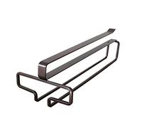 MRBVAOXVD Casiers À Vin, Étagère de Cuisine, Porte-Verres À Vin À L'Envers, Égouttoir Simple, Support Pour Verres À Pied, Support Pour Micro-Ondes Sansrforation/A