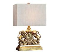 MRBVAOXVD Lampes de Bureau,De Lecturede Bureau Américainede Table Créativede Côté Lit Chambre Salon de Style Européen Hôtelde Tablersonnalisée Trois Modes de Commutateur Sont Facultatifsde Table/C. B/