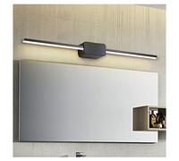 MRBVAOXVD Lampes de Miroir Den Simples 41/61/81Cm Miroir Lumières Avant,Rsonnalité Créative Maison Noire Appartement D'Hôtel Salle Denbrouillardgnoire D'Éclairage Dressitable A Mené Lamurale/Lumière