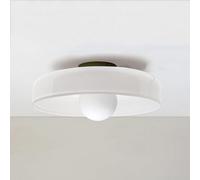 MRBVAOXVD Lampes Murales, Hertl Grand Verre Vert Fmont Plafond 13,7" Nordorange Blanc Cuisine Près de Lade Plafond Mi-Siècle Modernes Mur Sconces Pour Chambre Couloir Porche Entrée Foyer Escalier/Blan