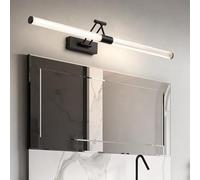 MRBVAOXVD Lampes Murales, Ledpes Murales Lumières de Miroir de Salle Den Intérieure Imperméables 350 ° Tourner 180 °Murale En Alumiréglable Au-Desdu Miroir Mural Sconce Pliable Pour La Chambre À Couch