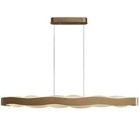 MRBVAOXVD Lustres, Rectangle Led Lumière Moderne de Luxe Pour Salon Chambre À Coucher Salle À Manger - Simple Cloud Plaque Mer En Acier Inoxydable/Rectale140Cm