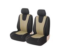 MRBVHGPKUT Coussin siège Voiture pour Chevrolet pour Evanda pour Blazer pour Cruze pour Captiva pour Corvette pour Impala pour Camaro pour Tahoe Housse Siège Voiture Protecteur(2 Places - Beige)