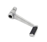 MRBVHGPKUT Levier de changement de vitesse Levier De Vitesse Frein Arrière Pied Pédale Droite Pour DUCATI Pour Monster 696 796 1100/S Accessoires Moto Embrayage Tige Gauche(Shift Lever Black)