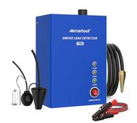 MRCARTOOL EVAP Machine à fumée Automobile, Machine à fumée EVAP avec jauge de Niveau de Liquide, détecteur de fumée à Pompe à air intégrée pour Tous Les véhicules 12V DC