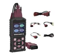 MRCARTOOL Outil de Diagnostic pour Moto OBD2 Moto Scanner pour Yamaha Lecteur de Code de Défaut OBDII pour Kawasaki Moto Outil de Analyseur, Codes d'erreur Clair, Mise à Jour Gratuite du Logiciel