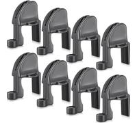 Mrchrogge Ensemble de Clips pour Fender de Bateau, Clips pour Fender de Ponton pour Garde-Corps, Clips en Plastique pour Fender, Clips de Fender pour Bateau, Support pour Fender de Bateau (A)