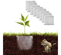 Mrchrogge, Panier de Protection des Racines de Plantes en Acier Inoxydable, Filet Anti-Taupe, Barrière Racinaire, Protection Efficace contre les Taupe pour les Arbres Fruitiers et les Légume