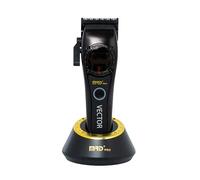 MRD Clipper Pro Vector - Tondeuse professionnelle pour homme avec moteur Vector 2.0, lame DLC Faper Crunch et corps métallique, tondeuse MRD Pro rechargeable Micro USB-C et double broche
