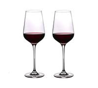 MRDLKNX Lot de 2 verres à vin rouge en cristal sans plomb de 500 ml, passent au lave-vaisselle, élégants verres à vin à pied pour cabernet sauvignon, merlot, maison, dîner et cadeau