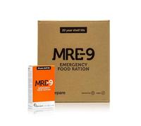 MRE-9 | Ration d'Urgence de 24 Jours | Durée de Conservation de 20 Ans | Vitamines Supplémentaires | 24x500g Alimentation d'Urgence | Végétalien
