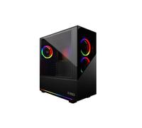 MRed Boîtier moyen tour ATX M.red Death Rainbow RGB avec panneaux vitrés