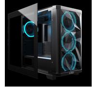 MRed Boîtier PC Stadust Mini Micro ATX Airflow 4 ventilateurs ARGB inclus Noir