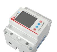 Mreryyse Compteur d'électricité WiFi, Tuya Compteur d'énergie Intelligent AC 220V 100A Moniteur de consommation d'énergie numérique Disjoncteur de surtension et de sous-Tension